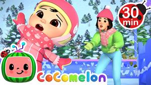 انیمیشن کوکوملون - آهنگ اسکیت روی یخ Cece