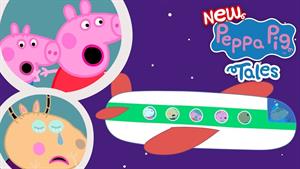کارتون پپاپیگ - 🐷 خوک پپا و جورج با هواپیما به فضا می روند!