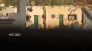 فیلم  تله انفجاری سرایا القدس برای ۴ نظامی اشغالگر در غزه