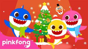 pinkfong baby shark - بیبی شارک - سرود کریسمس و بیشتر!