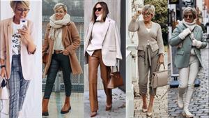 لباس زمستانی راحت برای زنان بالای 50 سال