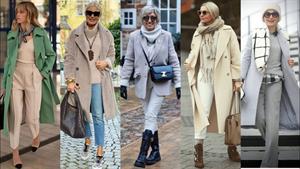 لباس های شیک و زیبا در هوای سرد برای خانم های بالای 50 سال