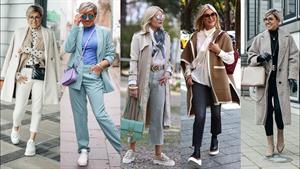 بهترین لباس های زمستانی برای هر سنی زنان 50+60