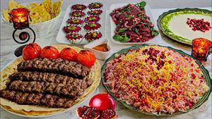 طرز تهیه سفره شب یلدا