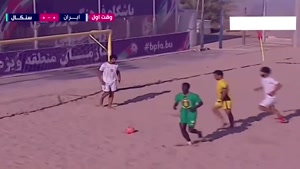 خلاصه‌ فوتبال ساحلی ایران 2 - سنگال 3