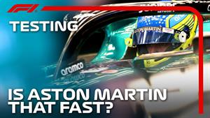تست پیش فصل F1 - استون مارتین 