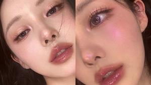 آموزش آرایش صورتی ملیح کره ای 