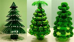 3 ایده جدید برای درست کردن درخت کریسمس