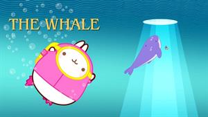 کارتون مولانگ - مولانگ و پیو پیو با یک نهنگ شنا می کنند!