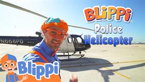 کارتون بلیپی - Blippi هلیکوپتر پلیس را بررسی می کند