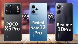 Xiaomi Poco X5 Pro Vs Redmi Note 12 Pro Vs Realme 10 Pro