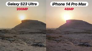 مقایسه تست دوربین Galaxy S23 Ultra VS iPhone 14 Pro Max