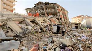  وضعیت مجری تلویزیون ترکیه در لحظه وقوع زلزله 