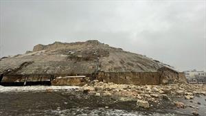 «قلعه غازی آنتپ» در زلزله ترکیه تخریب شد