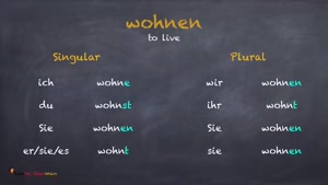 یادگیری آلمانی | صرف فعل (قسمت 2)