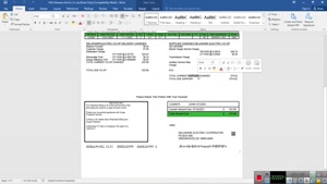 USA DELAWARE ELECTRIC CO-OP UTILITY BILL TEMPLATE IN WORD AN