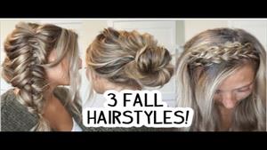 3 مدل موی پاییزی آسان برای موهای متوسط ​​و بلند