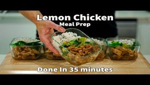  5 وعده غذایی در 35 دقیقه با این غذای مرغ لیمو