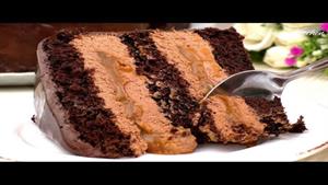 طرز تهیه کیک مریخی شکلاتی
