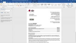 USA FIRST CENTURY BANK PROOF OF ADDRESS STATEMENT TEMPLATE