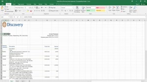 SOUTH AFRICA DISCOVERY BANK STATEMENT, EXCEL AND PDF TEMPLAT