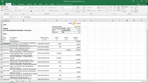 UAE MASHREQ BANK STATEMENT TEMPLATE IN EXCEL AND PDF FORMAT,
