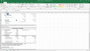 USA FIFTH THIRD BANK STATEMENT EASY TO FILL TEMPLATE IN .XLS