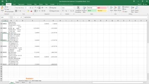 SPAIN BANKINTER BANK STATEMENT, EXCEL AND PDF TEMPLATE