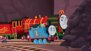 کارتون جذاب قطار توماس.این داستان موتورهای شجاع