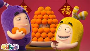 کارتون Oddbods - 🍊پرتقال های خوش شانس🍊