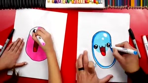 آموزش نقاشی به کودکان "لوبیا ژله ای"