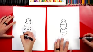 آموزش نقاشی به کودکان "مگس پرنده" 