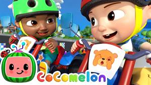 انیمیشن کوکوملون - آهنگ مسابقه دوچرخه‌سواری