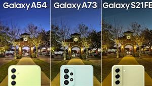 تست دوربین Samsung Galaxy A54 VS Galaxy A73 VS Galaxy S21 FE