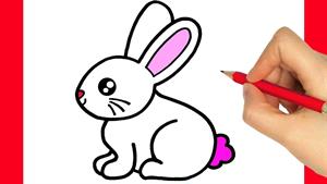آموزش نقاشی خرگوش نماد سال 1402 به کودکان