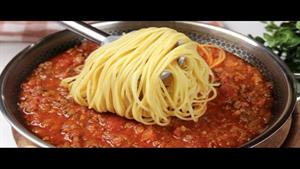 طرز تهیه اسپاگتی