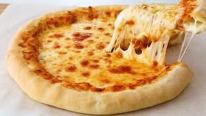 آموزش پیتزا آلفردو پر پنیر 