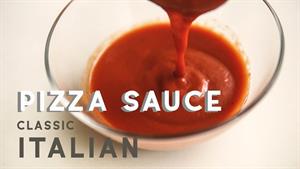 سس پیتزا ایتالیایی | طرز تهیه سس پیتزا خانگی آسان