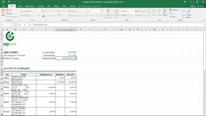 HUNGARY OTP BANK STATEMENT EXCEL AND PDF TEMPLATE