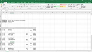 NEW ZEALAND HEARTLAND BANK STATEMENT EXCEL AND PDF TEMPLATE