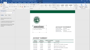 FAKE SUDAN AGRICULTURAL BANK OF SUDAN BANK STATEMENT TEMPLAT