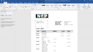FAKE SIERRA LEONE NATIONAL DEVELOPMENT BANK STATEMENT
