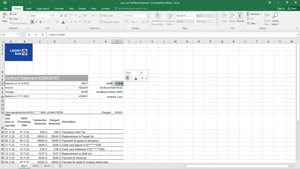 LAOS LAO VIET BANK STATEMENT EXCEL AND PDF TEMPLATE
