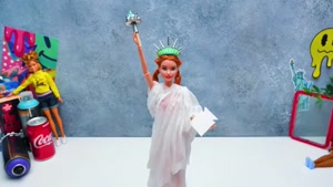 ترفند ساخت مجسمه آزادی با عروسک 