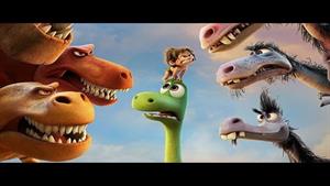 انیمیشن غارنشینان / این قسمت دایناسور یک بچه کوچک را نجات دا
