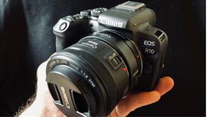 جعبه گشایی Canon EOS R10 و لنز 18-45 میلی‌متری rf-s
