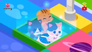 pinkfong baby shark - بیبی شارک - رقص با گربه های کوتومو