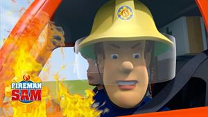 کارتون سام آتش نشان - فاجعه تعقیب و گریز کامیون!