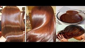 رنگ کردن موها به رنگ قهوه ای با میخک و قهوه و بلند کردن سریع