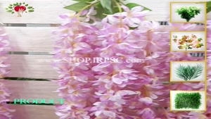 تولید گل آویزی اقاقیا صورتی رنگ مصنوعی | فروشگاه ملی